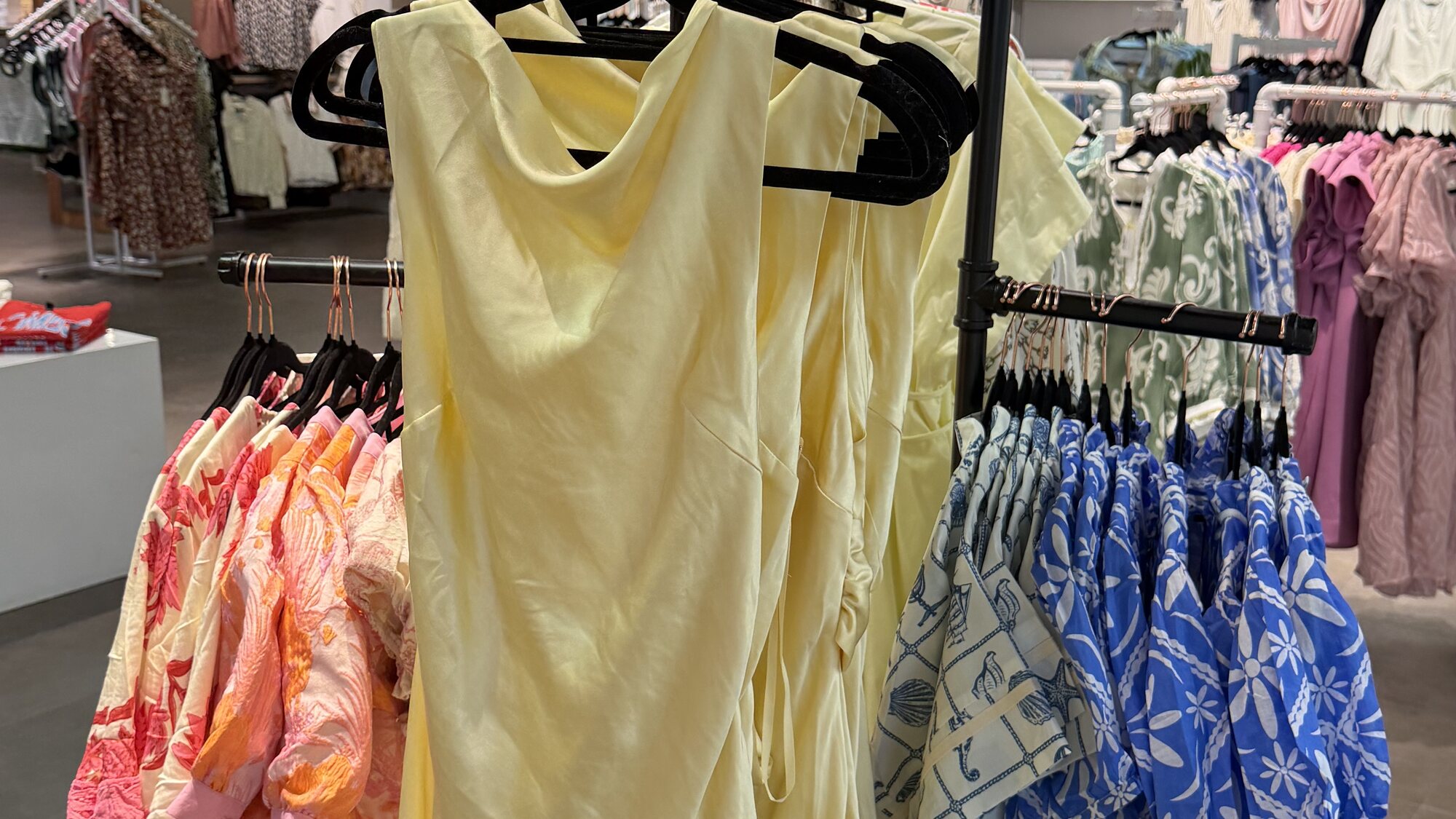 Inside Mystique Boutique at Edgewater Mall